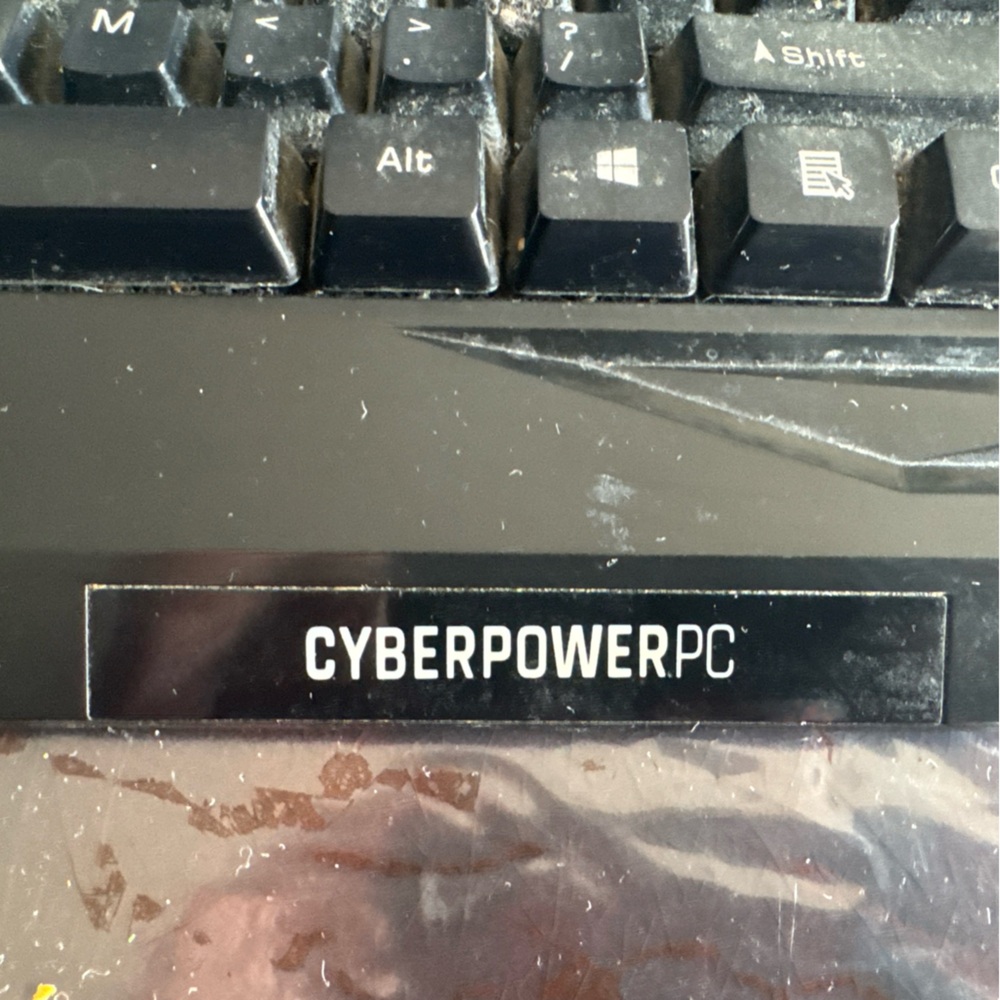 Cyberpower PC Gaming Keyboard Multimedia Control Gaming Wired USB Keyboard - Picture 5 of 7